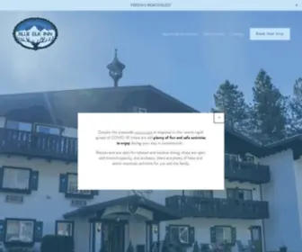 Alpenroseinn.com(Blue Elk Inn) Screenshot