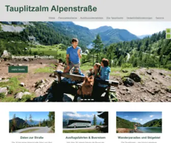 Alpenstrasse.at(Alpenstraße) Screenshot