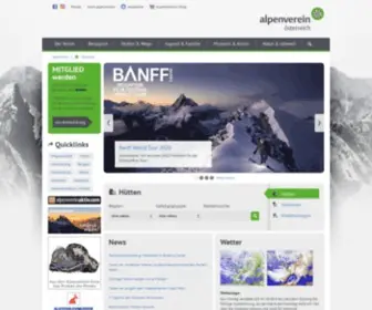 Alpenverein.at(Alpenverein) Screenshot