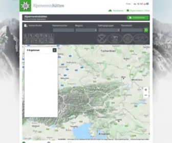 Alpenvereinshuetten.at(Alpenvereinshuetten) Screenshot