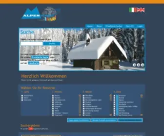 Alpenwelt-Travel.com(Herzlich Willkomen auf Alpenwelt Travel) Screenshot