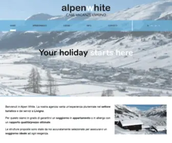 Alpenwhite.com(Alpen White) Screenshot