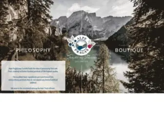 Alpepragas.com(Alpe Pragas ® ➤ Fruchtaufstriche aus Südtirol) Screenshot
