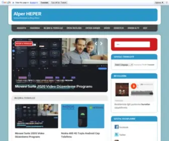 Alperheper.com(M & Blog Sitesi) Screenshot