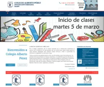 Alperit.cl(Colegio Alberto Pérez) Screenshot