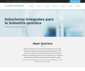 Alperquimica.com.ar(Alper Química) Screenshot