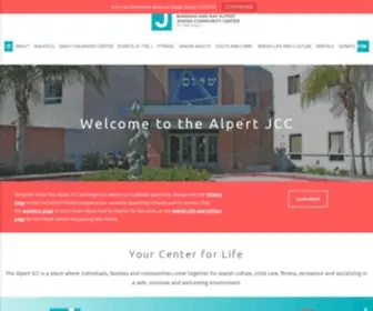 AlpertjCC.org(Your Center For Life) Screenshot