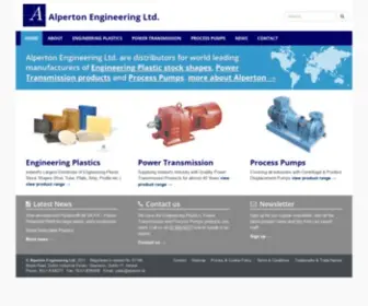 Alperton.ie(Alperton Engineering Ltd) Screenshot