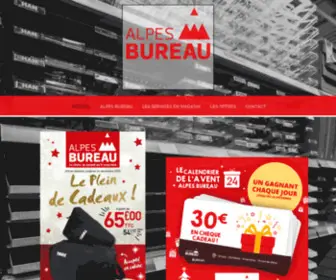 Alpes-Bureau.com(Fournitures, matériel et mobilier de bureau) Screenshot