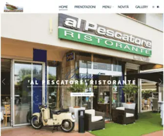 Alpescatore.net(Al Pescatore Riccione) Screenshot