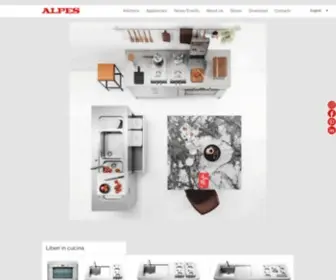 Alpesinox.com(Cucine su misura) Screenshot