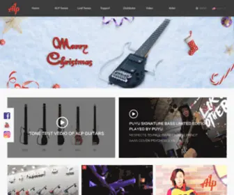 Alpguitars.com(杭州知乐数码) Screenshot