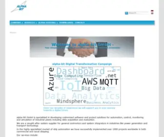 Alpha-Bit.de(Company) Screenshot