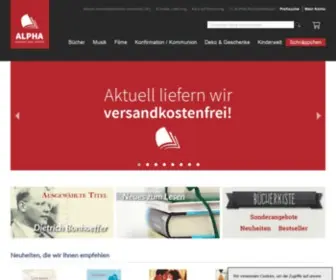 Alpha-Buch.de(ALPHA) Screenshot