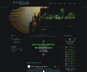 Alpha-Gaming.org(Wow) Screenshot