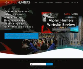 Alpha-Hunters.com(NinjaTrader) Screenshot
