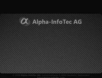 Alpha-Infotec.com(Alpha-InfoTec AG) Screenshot