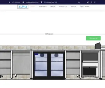 Alpha-Kitchen.com(Commercial Restaurant Equipment) Screenshot