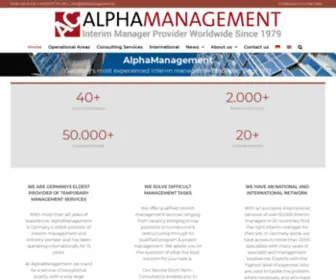 Alpha-Management-GMBH.de(AC AlphaManagement GmbH) Screenshot