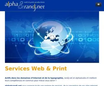 Alpha-Randj.net(Webpublishing) Screenshot