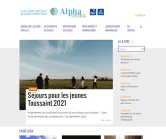 Alpha-Sierra.org(Accueil) Screenshot