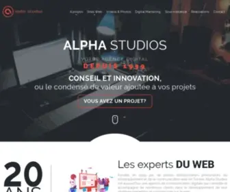 Alpha-Studios.com(ALPHA STUDIOS) Screenshot