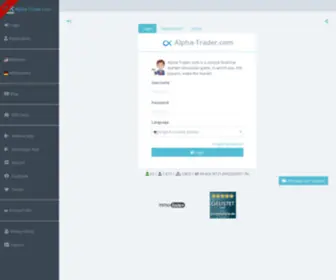 Alpha-Trader.com(Stock) Screenshot