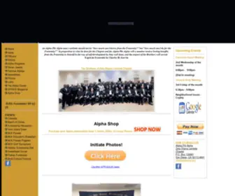 Alpha-ZSL.org(Alpha Phi Alpha) Screenshot