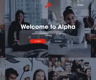 Alpha.org.au(Alpha Australia) Screenshot