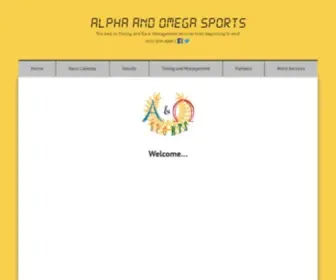 Alphaandomegasports.com(Alpha & Omega Sports) Screenshot