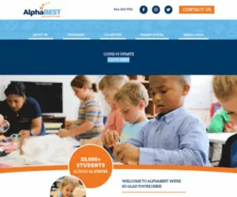 Alphabest.org(AlphaBEST Education offers a unique after school program model) Screenshot