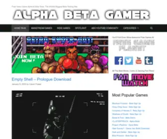 Alphabetagamer.com(Alpha Beta Gamer) Screenshot
