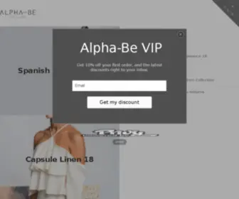 Alphabethelabel.com(Alphabethelabel) Screenshot