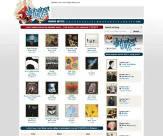 Alphabetlyrics.com(Lyrics) Screenshot