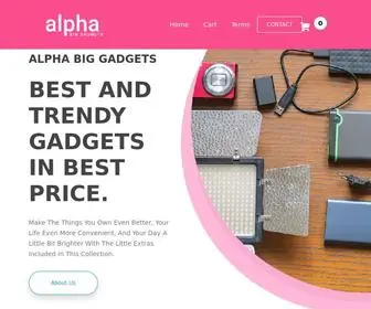 Alphabiggadgets.com(Alpha Big Gadgets) Screenshot