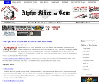 Alphabiker.com(Choose a memorable domain name. Professional) Screenshot