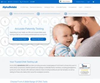 Alphabiolabsusa.com(AlphaBiolabs USA) Screenshot