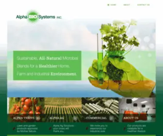 Alphabiosystems.com(Alpha BIO Systems inc) Screenshot