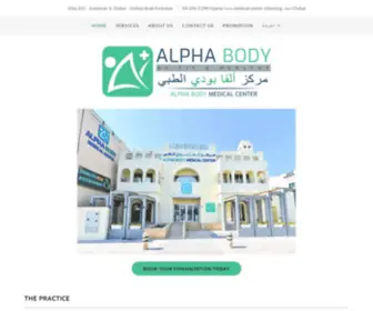 Alphabmc.com(ALPHA BODY MEDICAL CENTER) Screenshot