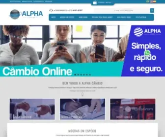 Alphacambio.com(ALPHA CÂMBIO) Screenshot