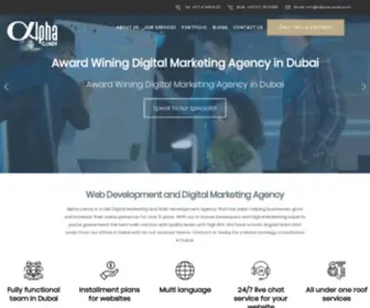 Alphacandy.com(Web Design & Development Dubai) Screenshot