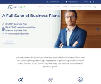 Alphacap.ca(Financial Consulting) Screenshot