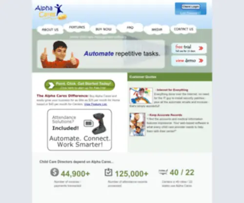 Alphacares.com(Alpha Cares) Screenshot