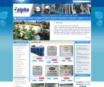 Alphachem.com.vn(CÔNG) Screenshot