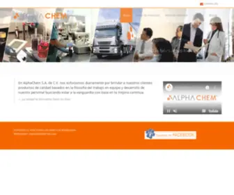Alphachem.mx(Volveremos pronto) Screenshot