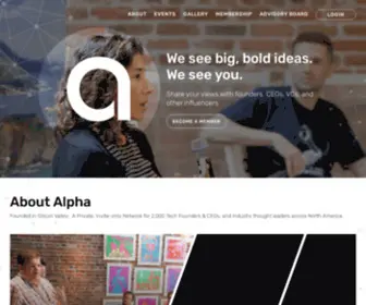 Alphaclub.org(Alpha) Screenshot