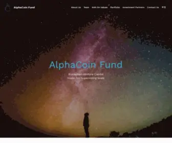 Alphacoinfund.com(Alphacoinfund) Screenshot