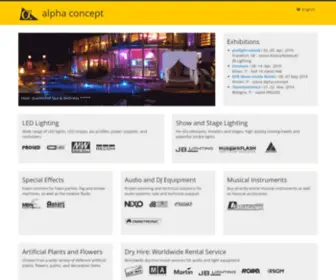 Alphaconcept.it(Alpha concept s.a.s) Screenshot