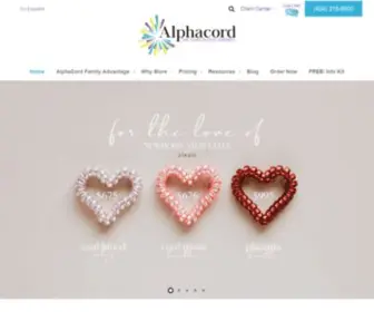 Alphacord.com(Cord Blood) Screenshot