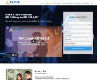 Alphacredit2U.com(Alpha Credit) Screenshot